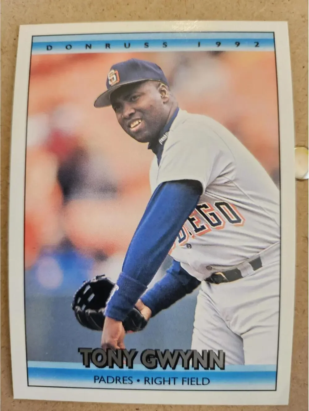 1992 Donruss #441 Tony Gwynn - NM-MT San Diego Padres HOF